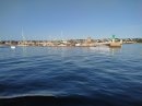 Arrivée à Camaret en bateau